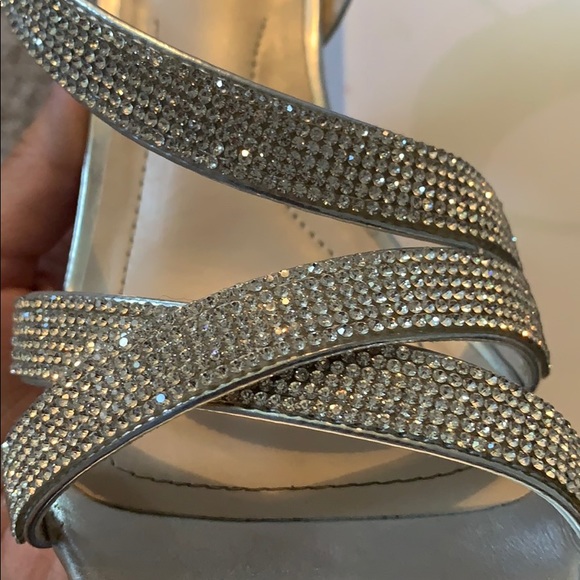Silver sequins heels - Picture 3 of 4